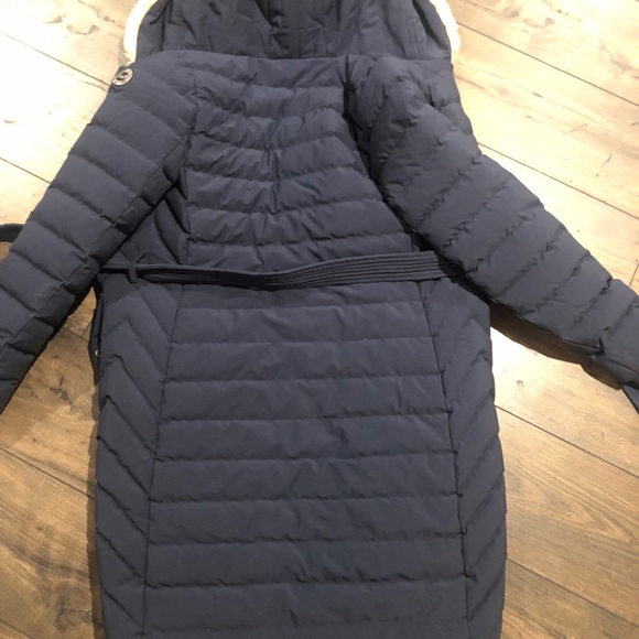 abercrombie long puffer